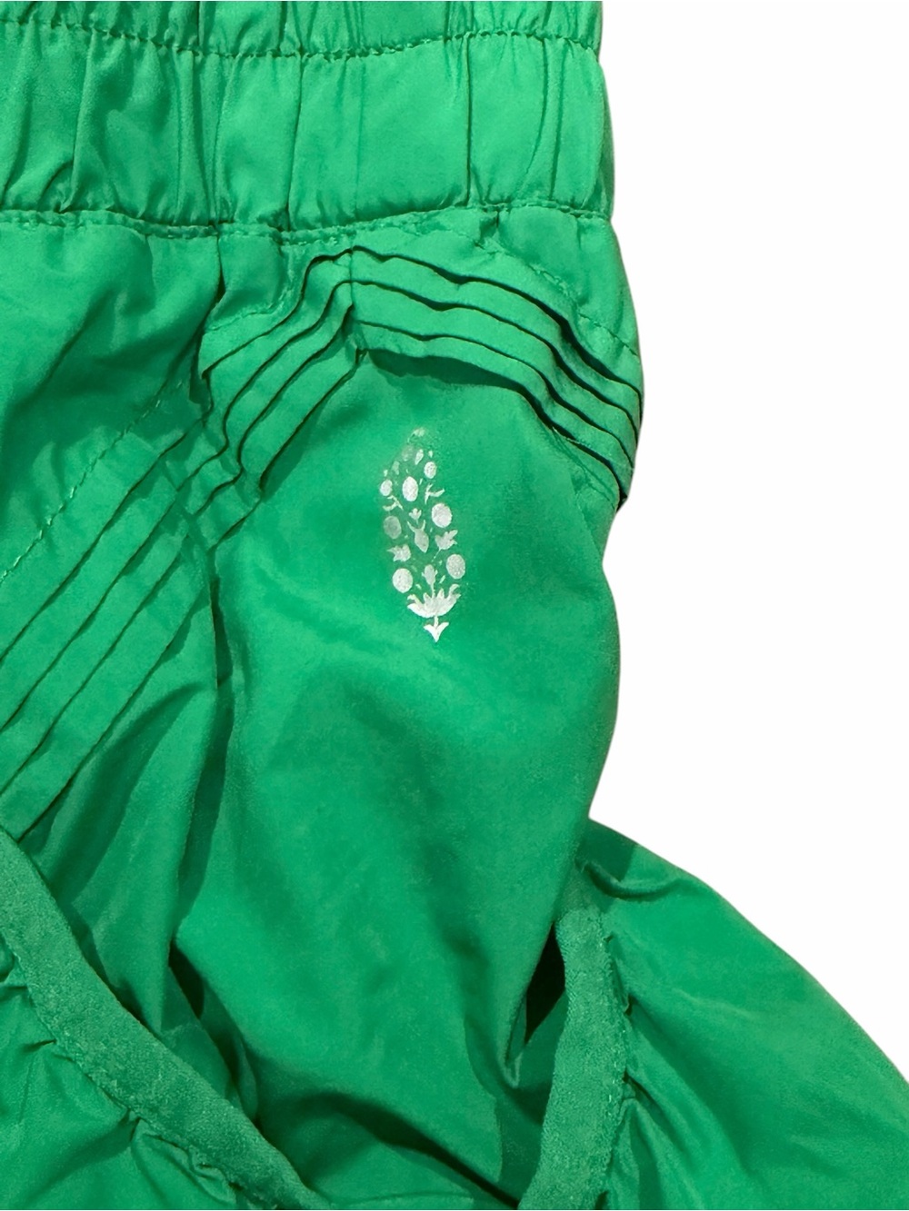 FP Movement by Free People Green Athletic Shorts with Elastic Waist size Large - Picture 3 of 3